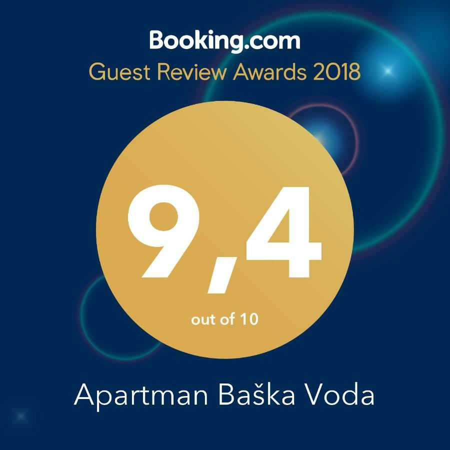 Apartman Baška Voda Zewnętrze zdjęcie
